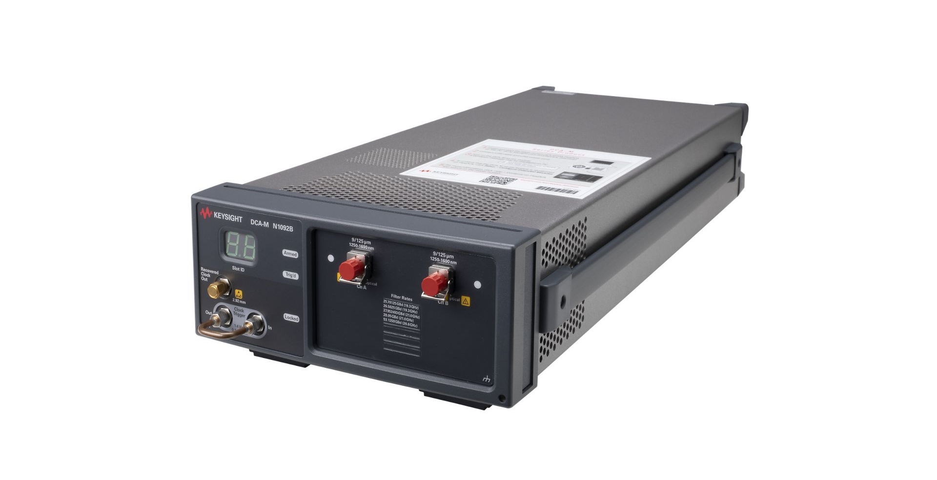 KEYSIGHT N1092B 2 光通道采样示波器（光通道 - 3dB 带宽典型值 28GHz）