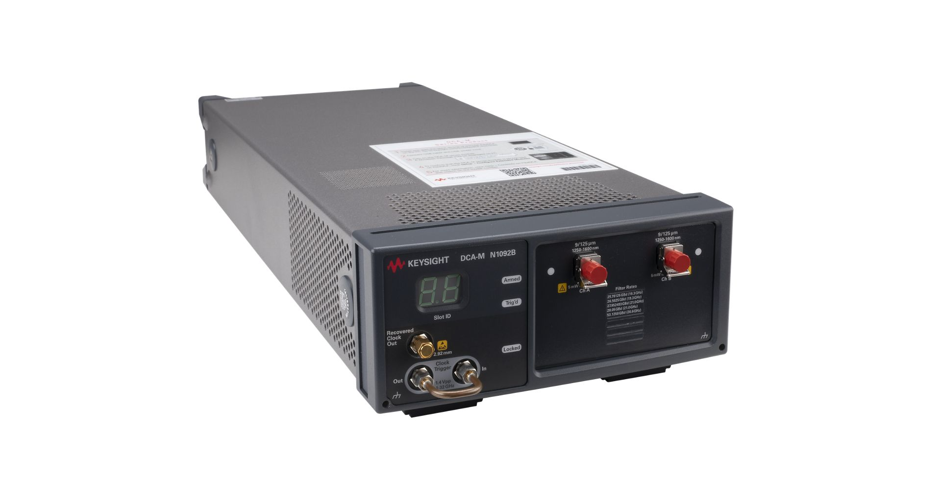 KEYSIGHT N1092B 2 光通道采样示波器（光通道 - 3dB 带宽典型值 28GHz）