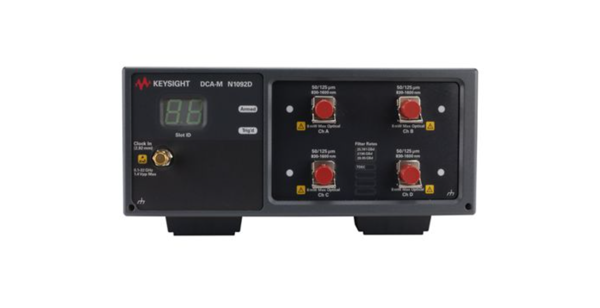 KEYSIGHT N1092C 单光通道采样示波器（1 光 2 电通道 + 16 位 ADC）