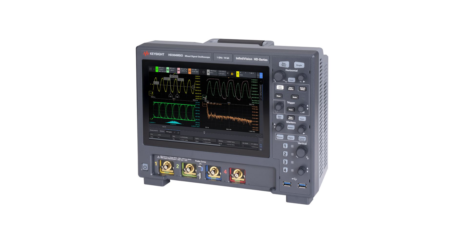 Keysight HD304MSO 高分辨率混合信号示波器