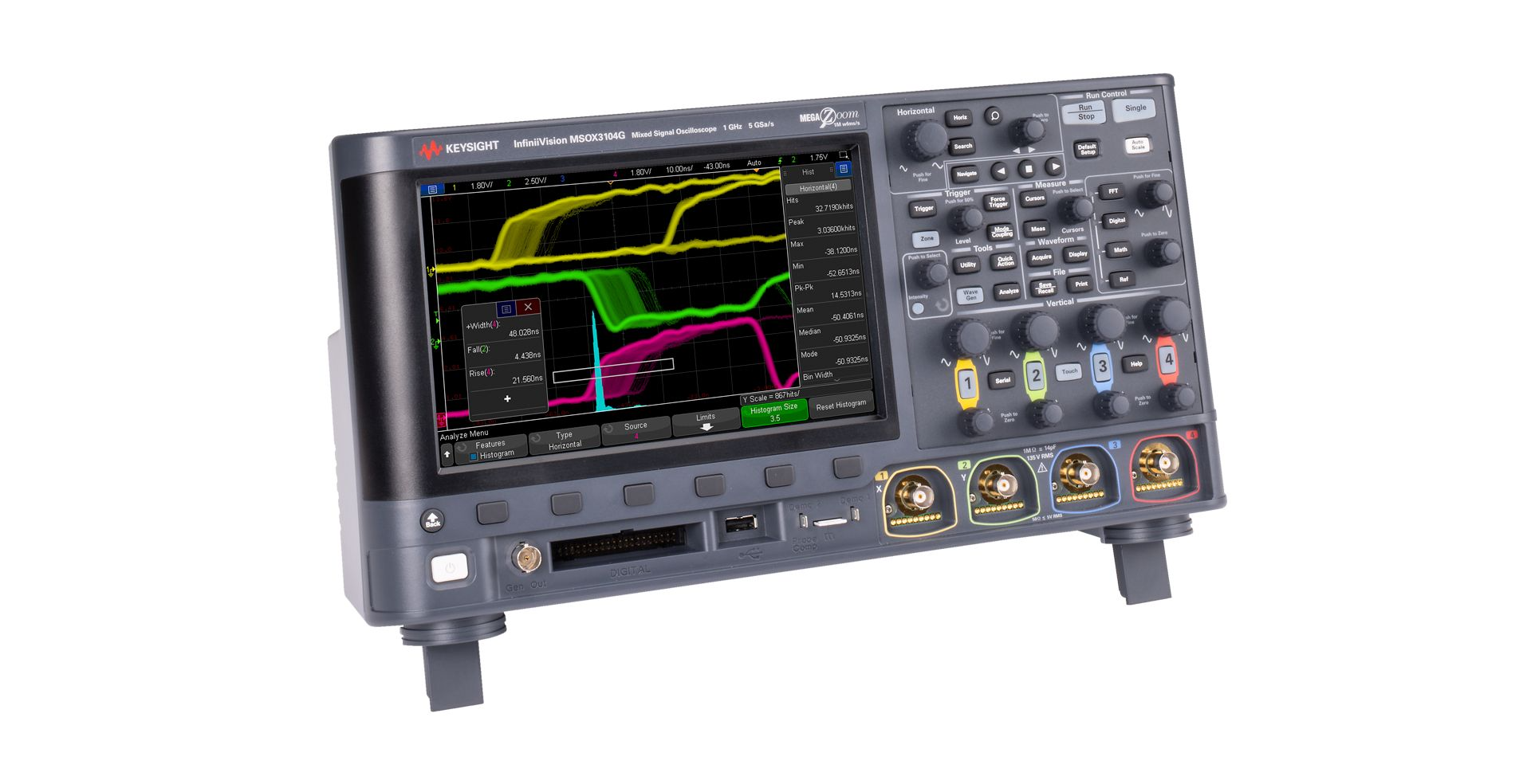 Keysight MSOX3052G 混合信号数字示波器