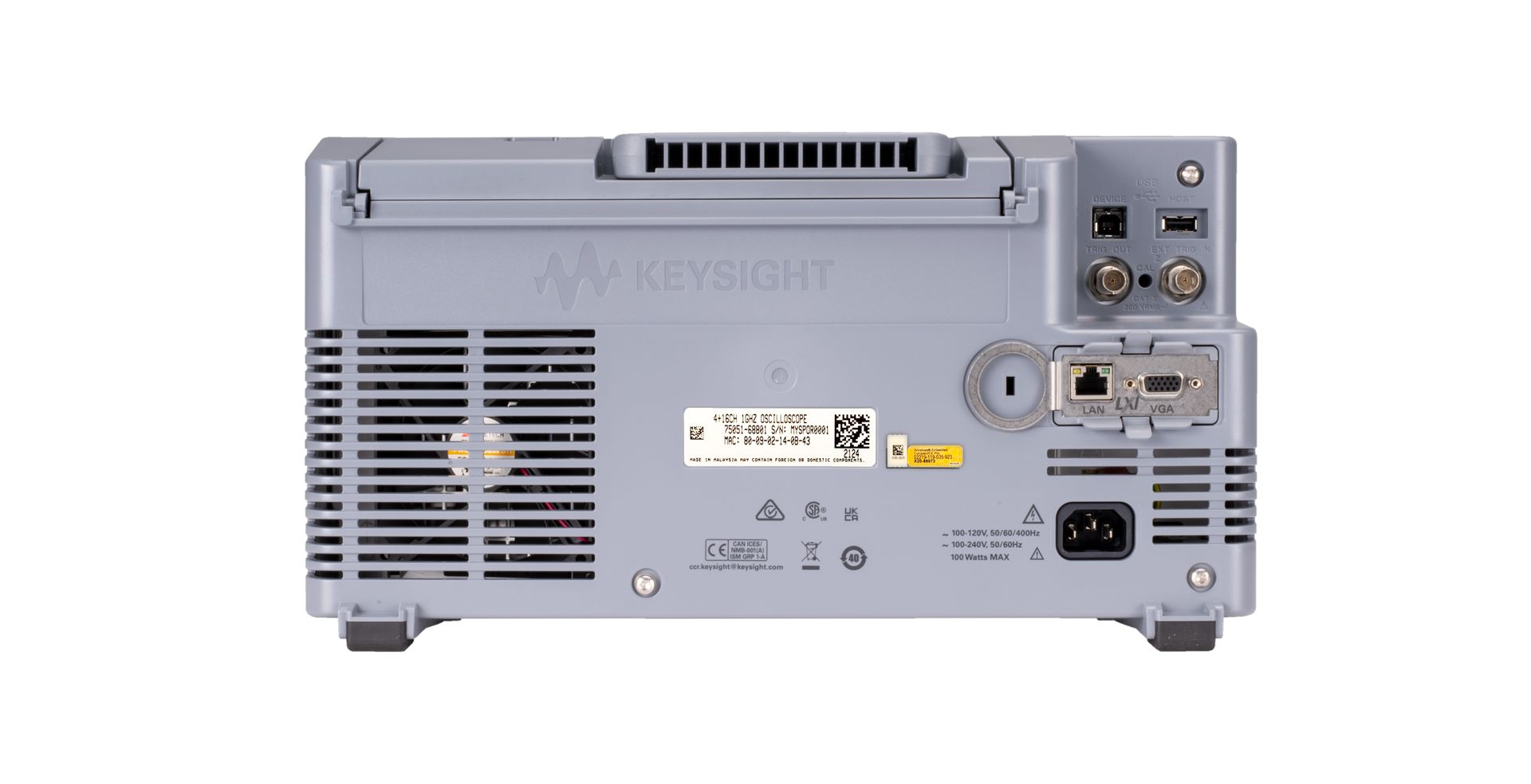 Keysight MSOX3024G 混合信号数字示波器