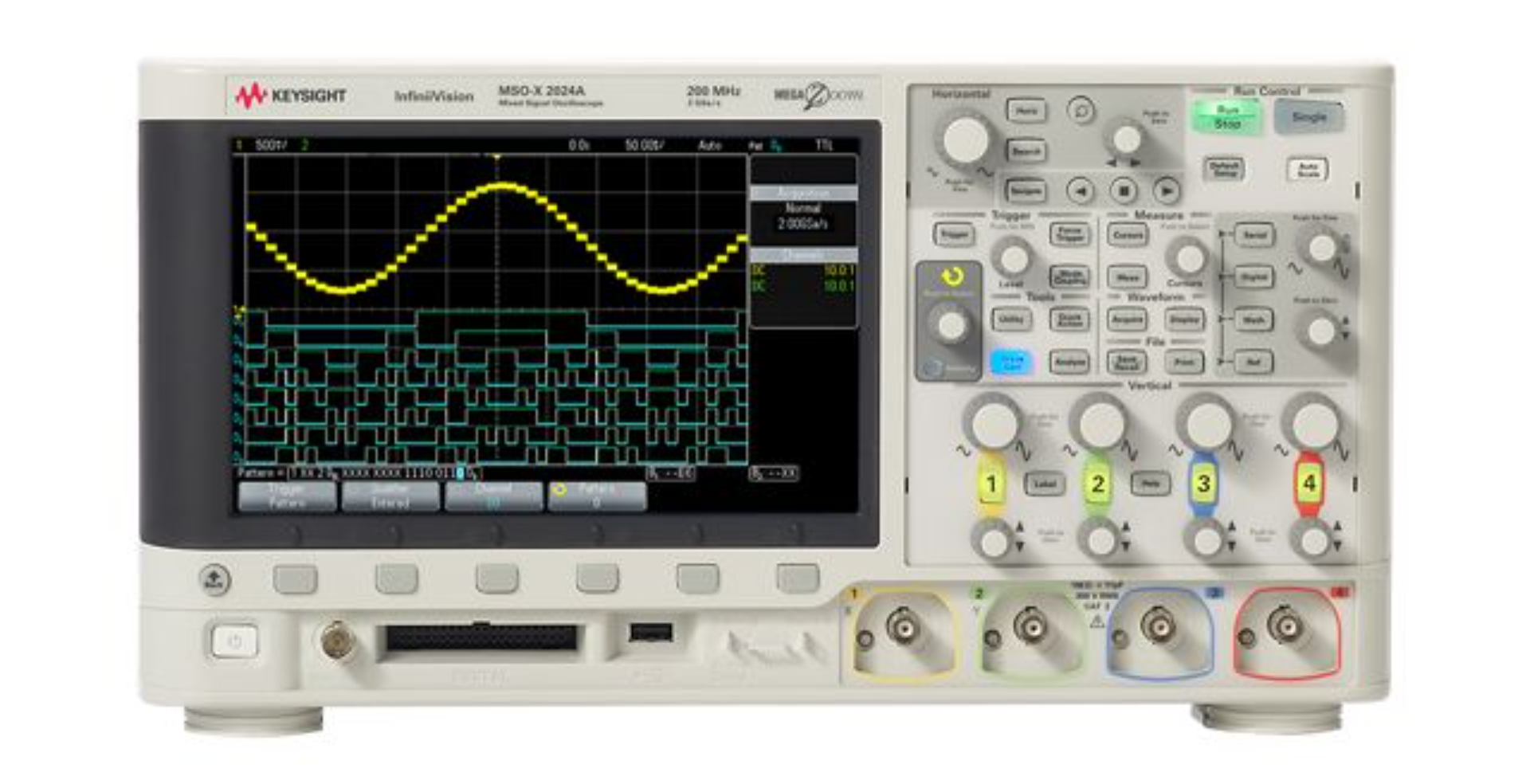 Keysight MSOX2024A 混合信号示波器