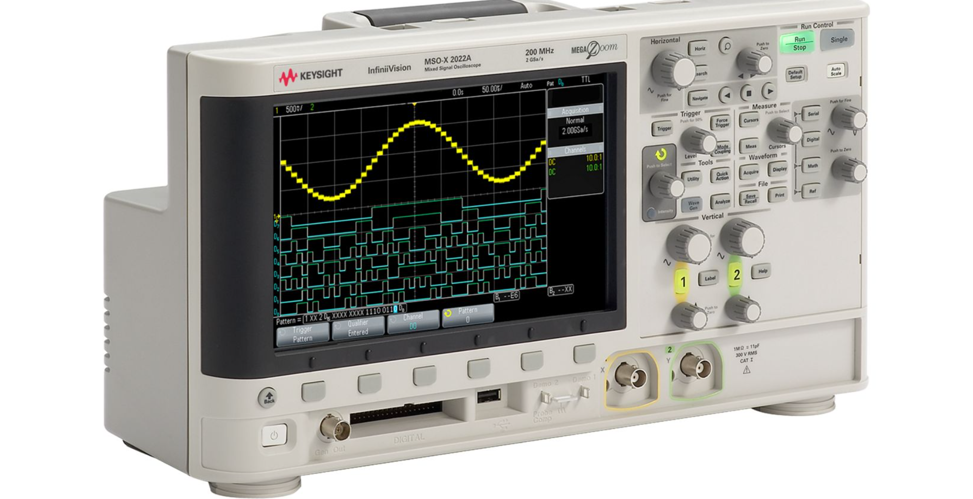 Keysight MSOX2024A 混合信号示波器