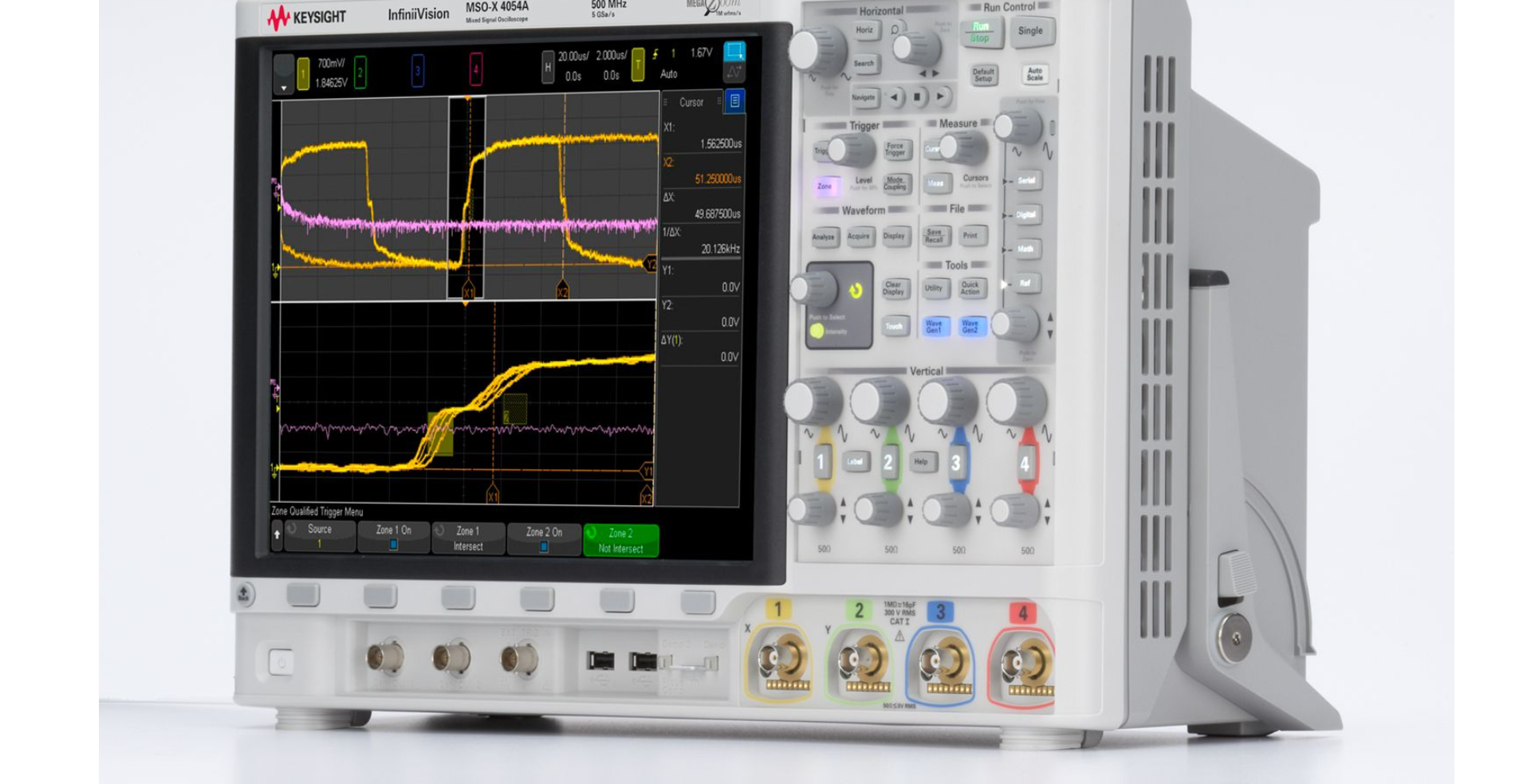 Keysight MSOX4154A混合信号示波器 1.5GHz带宽 混合信号调试专用