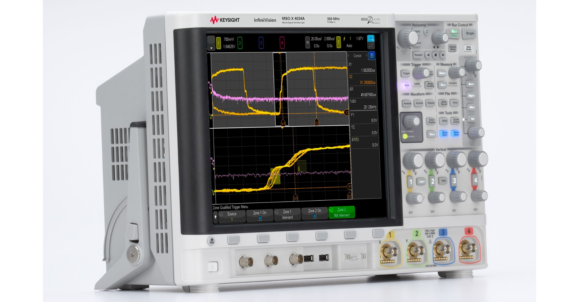是德示波器 MSO4034A 数字示波器 350MHz带宽 嵌入式调试专用
