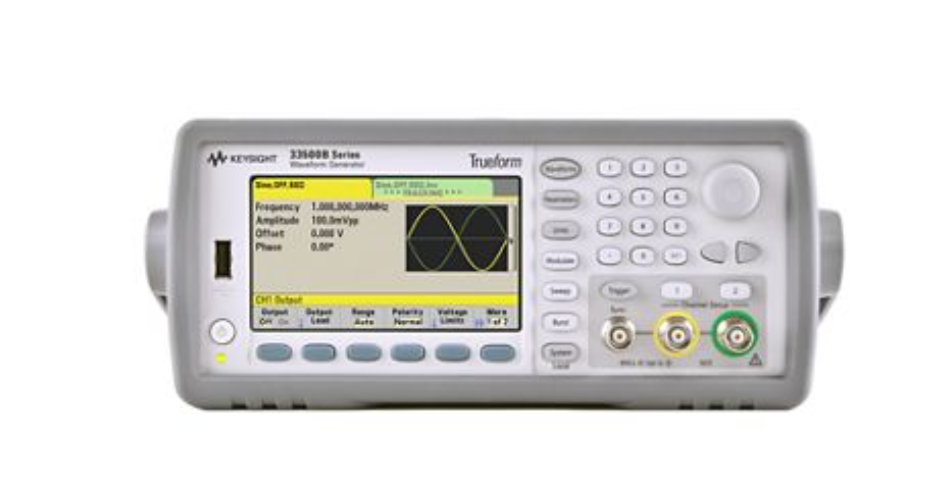 KEYSIGHT 33522B 双通道波形发生器（30MHz，Trueform技术）