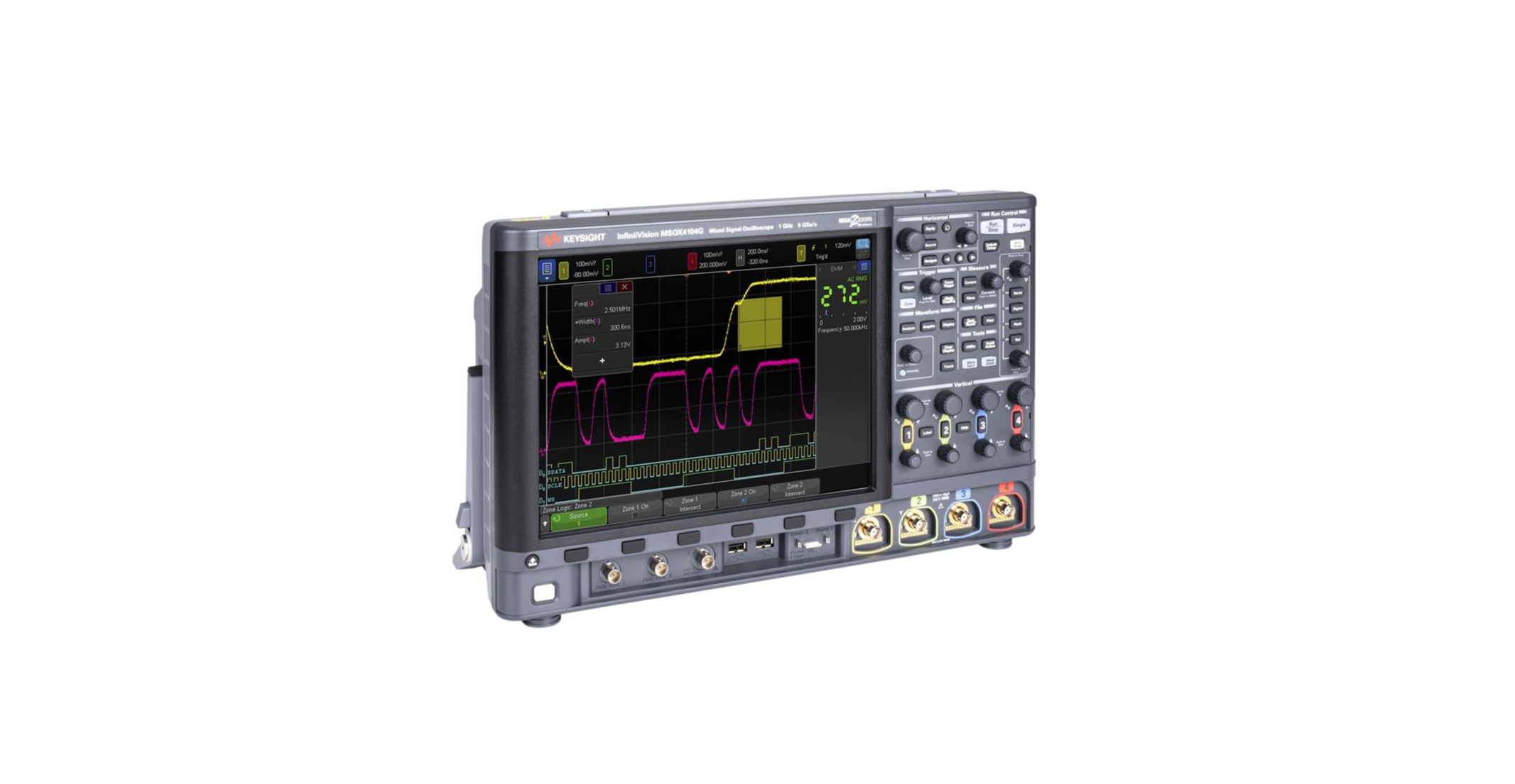 Keysight 是德 DSOX4054G 500MHz 四通道数字示波器（4000G X 系列）