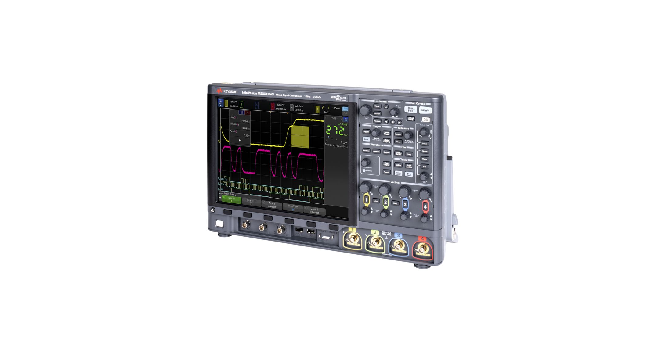 Keysight 是德 DSOX4054G 500MHz 四通道数字示波器（4000G X 系列）